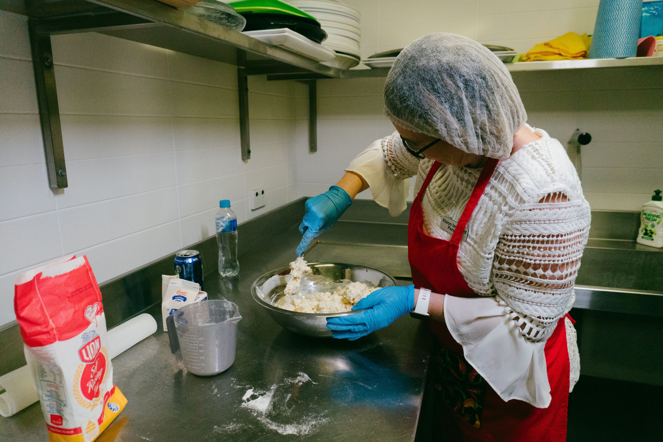 bridie in the kitchen
